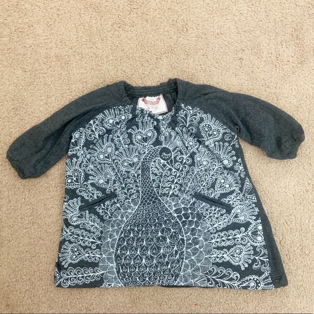 Paper Wings Peacock Tunic